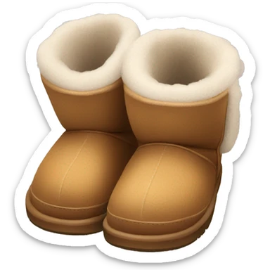 UGG slippers  sticker