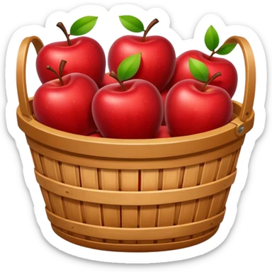 A basket where you pick only the shiniest apples, ignoring the rest. sticker