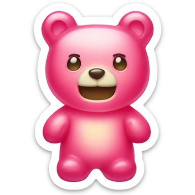 gummy bear  sticker