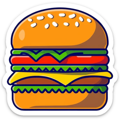 Modern UI navigation elements - hamburger menu, back button, home icon sticker