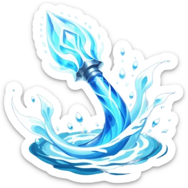 water elemental weapon sticker