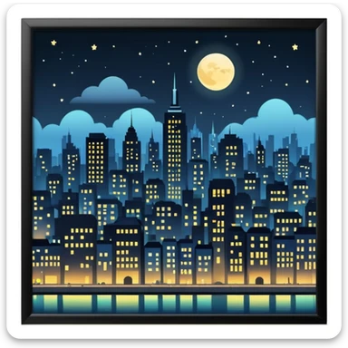 night city sticker