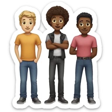 friends of 5 sticker