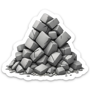 Fallen buildings  sticker