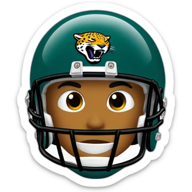 Jacksonville jaguars emoji sticker