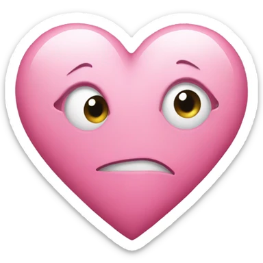 Pink Heart  sticker