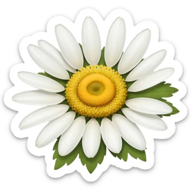 Chamomile emoji sticker