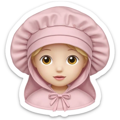 light pink. bonnet 2025 sticker