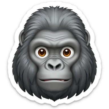 Gorille français  sticker