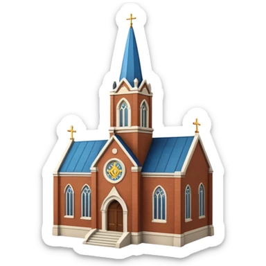 christian church sticker