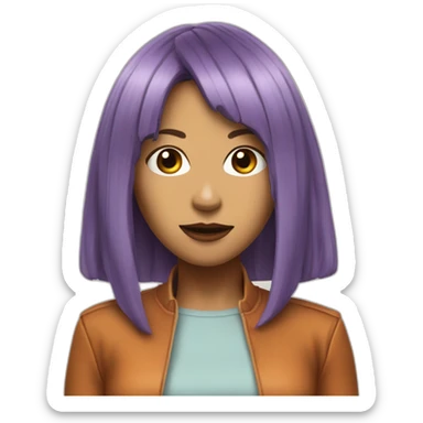 Leelou of the 5th element sticker