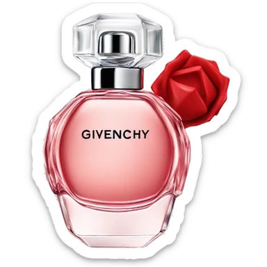 givenchy l'interdit rouge perfume sticker