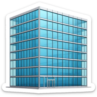 empresa prédio sticker