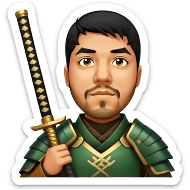 Samurai Sentry sticker