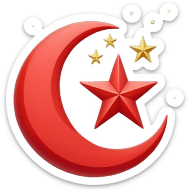 Doğu Türkistan Bayrağı sticker