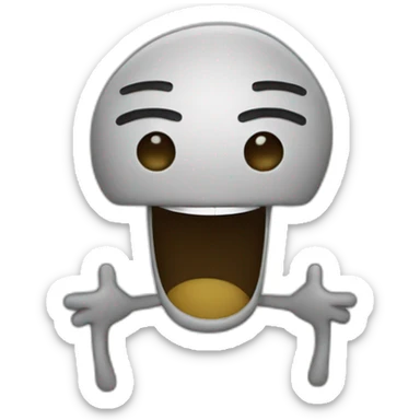 happy stickman sticker