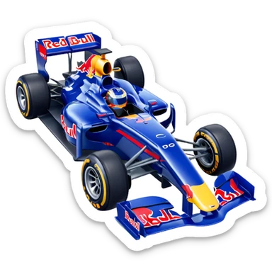 redbull f1 car sticker