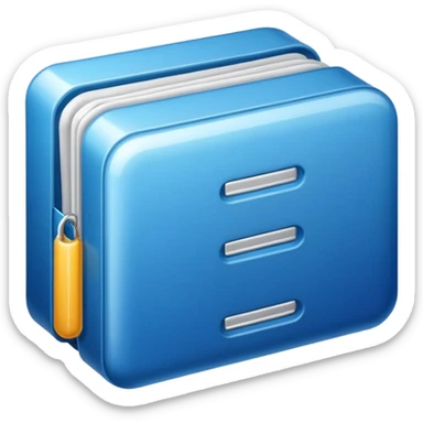 mac os compression archive icon sticker