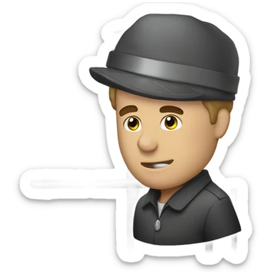 Business card to get out of jail free sticker