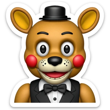 The puppet fnaf sticker
