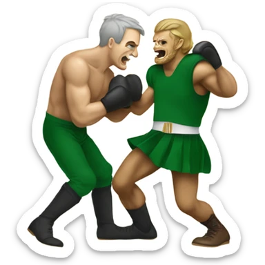 Fighting Irish beating the Mitney sticker