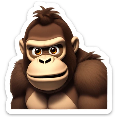 Donkey Kong sticker