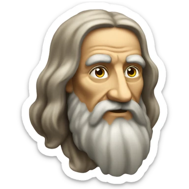 leonardo da vinci trading crypto sticker