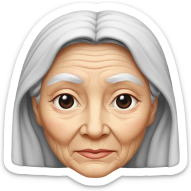 Wise Woman B&W sticker