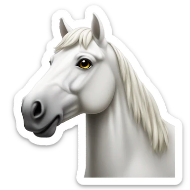 Cheval blanc sticker