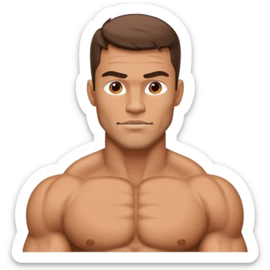 Create sigma giga Chad man sticker