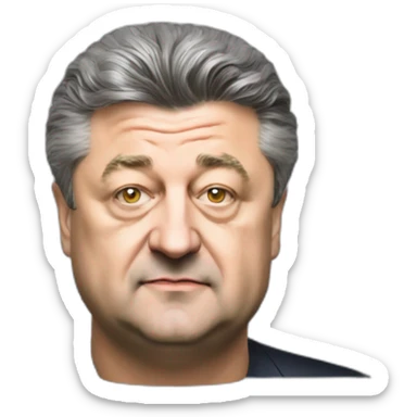 petro poroshenko mugshot sticker