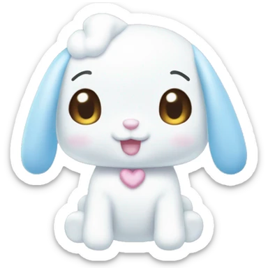 cinnamoroll from hello kitty  sticker