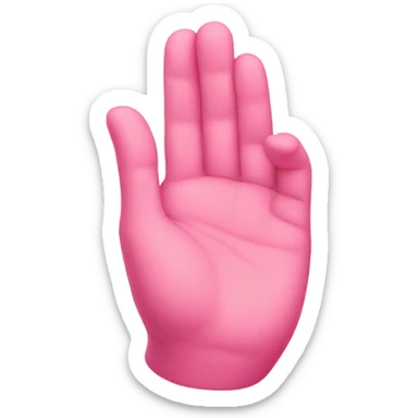 Pink 🙏🏻 sticker