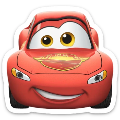 lightning mcqueen sticker
