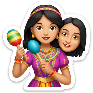 Maraca Player sticker