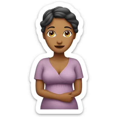 Mujer embarazada  sticker