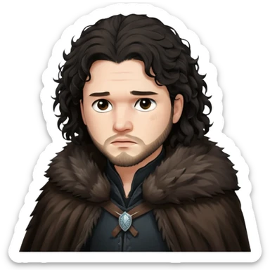 Kut Harrington as Jon Snow  sticker