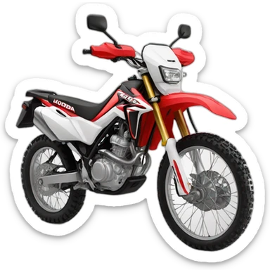 honda 125 crf sticker