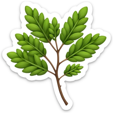 a sprig of thyme sticker