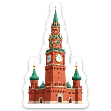 Spasskaya Tower sticker