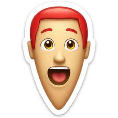 Red Exclamation point sticker