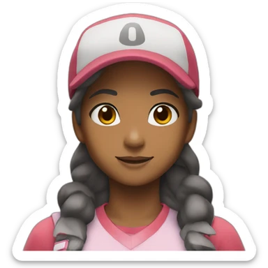 Serena Pokemon Trainer sticker