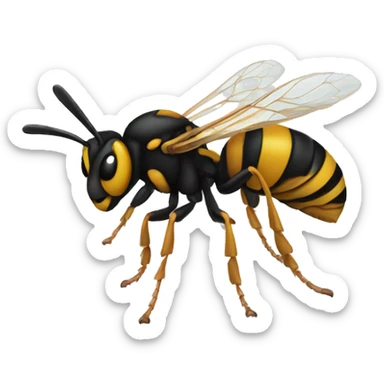 Wasp sticker