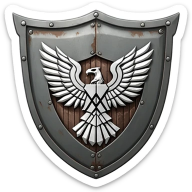 attack on titan wings symbol shield sticker