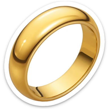 create a golden necklace emoji or bangles or earrings or ring which ever looks visually the most attractive any one or all of them ill choose it should be fully golden sticker