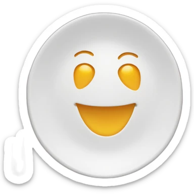smile plate food and cutlery sticker