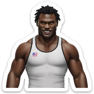 Francis ngannou KO sticker