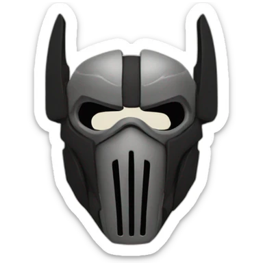 Bane mask sticker