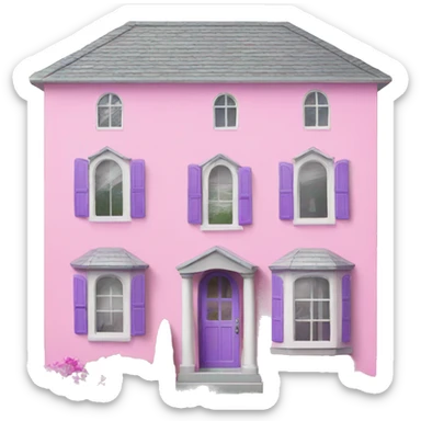 A barbie house sticker