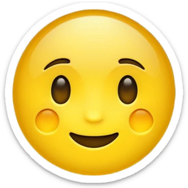 brilho amarelo sticker